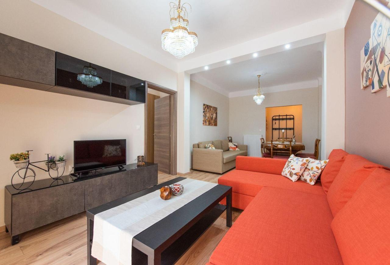 Apricot By Halu! Cozy Apt Next To Agia Sophia Metro Station سالونيك المظهر الخارجي الصورة